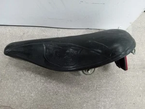 Vintage Mesinger Seat Double Phoenix Padded Old BMX Springs Flat Rail Bent - Picture 1 of 13