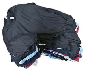 Wholesale Lot 90 Hanes T Shirts Blank Tagless Pocket & Non Mens/Adult Sz M - Bild 1 von 10