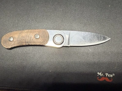 Gerber Series 2 Paul Knife Black And Wood Handle Rare Collectible - Image 1 of 4