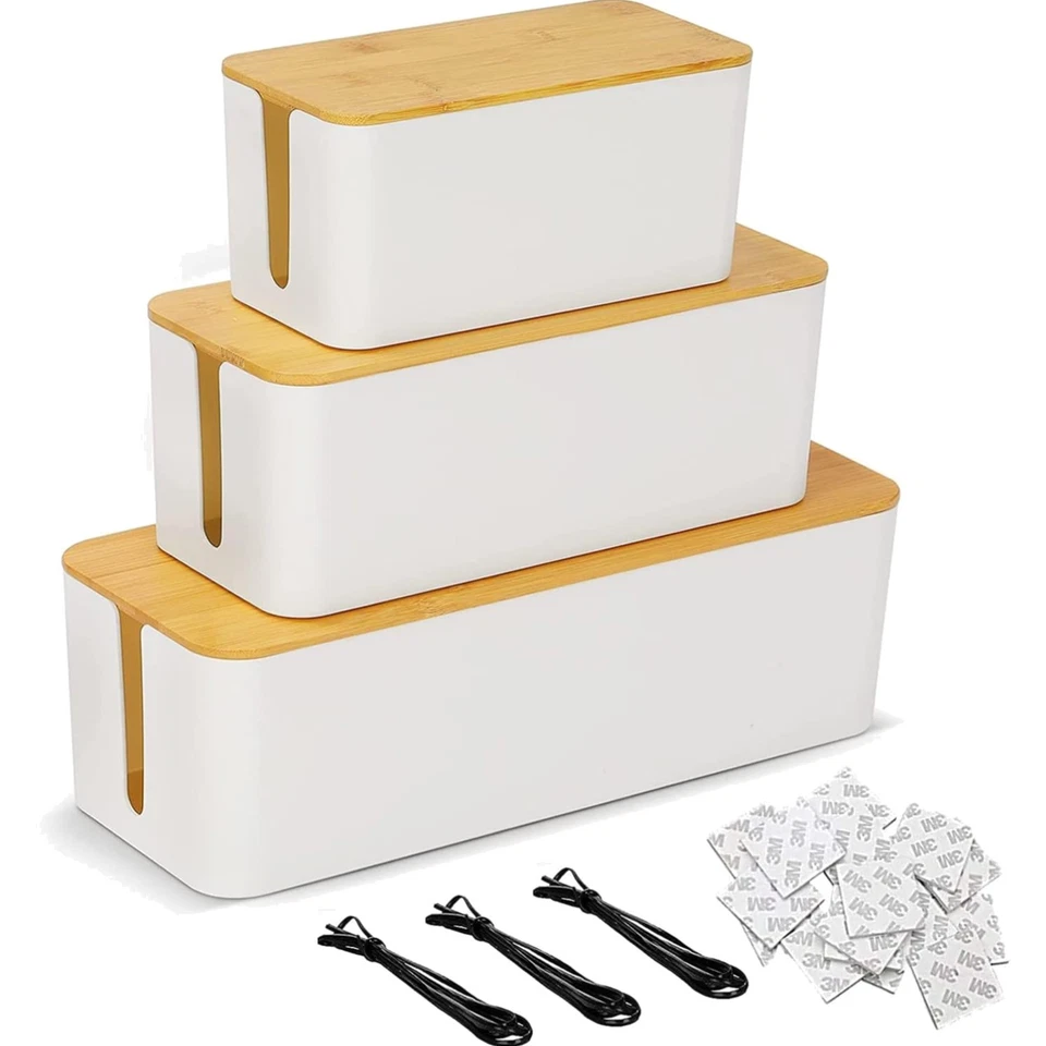 Kabelbox, Kabel Organizer, Kabelmanagement, Kabel verstecken, Mehrfachsteckdo... - Bild 1 von 2