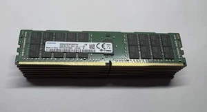 🍁Lot of 8x 32GB SAMSUNG 2Rx4 PC4-2400T-RA1-11-DC0 M393A4K40BB1-CRC0Q Server RAM - Picture 1 of 2