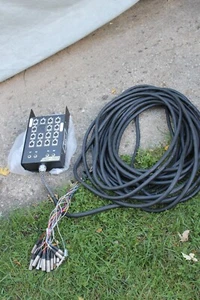 Vintage Conquest Audio Wiring products  stage box snake 100 ' cable - Picture 1 of 7