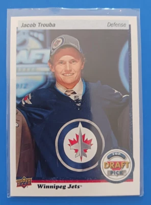 2016-17 UPPER DECK JACOB TROUBA TOP DRAFT PICK NHL ROOKIE HOCKEY CARD #DRAFT-15 - Image 1 of 2
