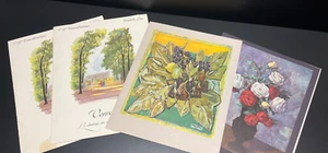 FOUR Original 1960's Paquebot France Menus - Picture 1 of 14