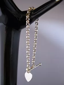 Pulsera brazalete vintage Italia plata de ley 925 - Imagen 1 de 9