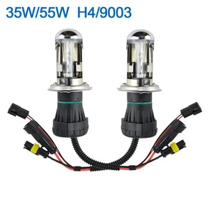 35W/55W HID Xenon Bi-xenon Hi/Low Dual Beam Bulbs H4 H13 9003 9004 9007 9008 - Picture 1 of 3