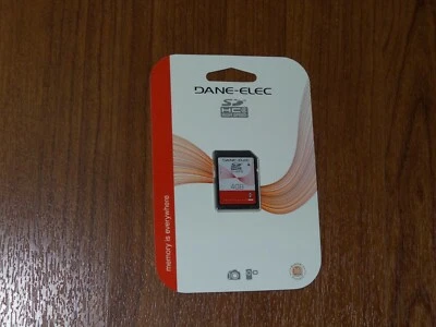 Dane-Elec 4GB SDHC Memory Card Class 4 - 4339B001AA - 660685018723 Made in Japan - Image 1 of 2