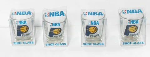 NBA Indiana Pacers Shot Glasses-New Cover