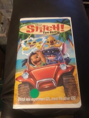 Walt Disney Stitch! The Movie 2003 VHS alien cartoon sequel to Lilo & Stitch OOP - Image 1 of 4