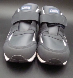 Omega Comfort Zone Men's Walking Shoes Sneakers Black Size 15 3E  One Strap - Picture 1 of 7