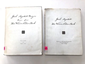1976 Jacob Angstadt Designs Patron Book & Drawn From Weaver's Book - 2 Vol EXLIB - Picture 1 of 4