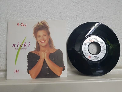 Nicki - Hals über Kopf / Deine Augn - 1991 Single 7" I bin a bayrisches Cowgirl - Bild 1 von 2