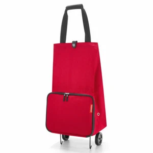 reisenthel foldabletrolley einkaufskorb mit rollen trolley red / rot HK3004 - Bild 1 von 3