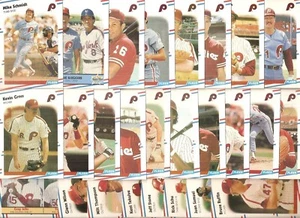(8) Diversi set squadra Philadelphia Phillies dal 1986 al 2005 Schmidt Thome - Foto 1 di 7