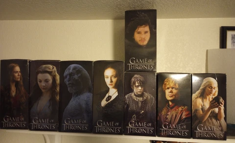 Lot Of 8 Dark Horse, Game of Thrones Figure Statue HBO Set,Sansa Stark & Others Cover