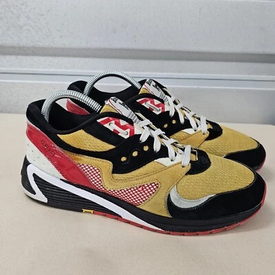 Saucony x Bodega Grid 8000 CL классифицированные мужские размер 8,5 черные желтые красные - Изображение 1 из 4