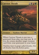 Magic the Gathering MTG Carrion Thrash (162) Shards of Alara   LP