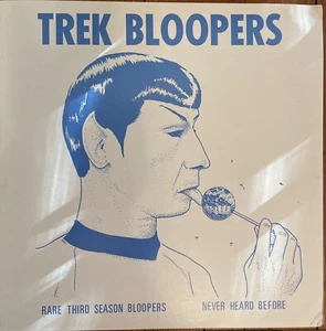 Trek Bloopers Never Opened Sealed Vinyl! Rare Third Season Bloopers! - Picture 1 of 6