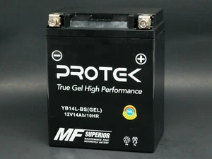 YTX14AHL-BS SYB14L-A2 12V Gel Battery for 1984-2003 Kawasaki Ninja 900R ZX900A - Picture 1 of 5