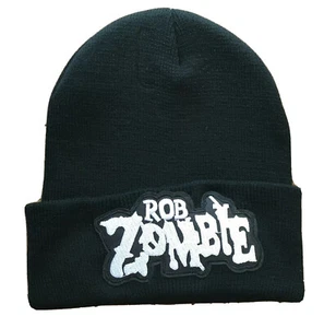 ROB ZOMBIE Beanie Rock Band Beanie Hat Winter Skull Cap Metal Gift - Picture 1 of 1