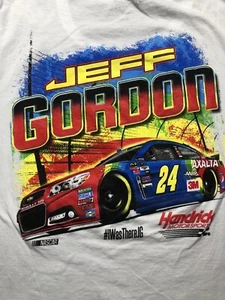 NASCAR Jeff Gordon 4X Champion Collectable Women’s Size M Rainbow 2sided E30 - Picture 1 of 6