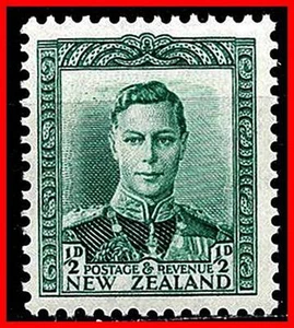NEW ZEALAND 1938 KGVI in UNIFORM SC#226 MNH CV$4.50 D1 - Picture 1 of 1