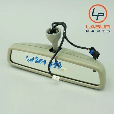 W209 C209 03-09 Mercedes CLK Class Front Center Interior Rear View Mirror Gray - Image 1 of 4