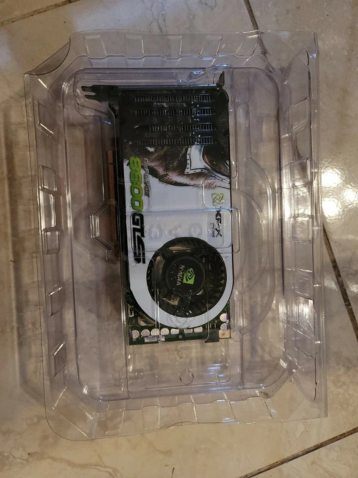 NVIDIA GeForce 8800 GTS 320MB GDDR3 PCIe Video Graphics Card Dual DVI/S-Video - Image 1 of 1