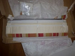 LAURA ASHLEY FENSTERROLLO LEINENMIX VERDUNKELUNG DOPPELFUTTER IDEAL FÜR DEN SOMMER - Bild 1 von 3