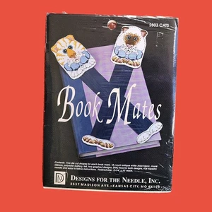 DESIGNS FOR THE NEEDLE COUNTED BOOK MATES CROSS STITCH KIT:  BOOKMARKS  SL - Picture 1 of 2