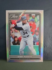 Kirby Puckett 2022 Panini Three And Two Refractor/15 - Picture 1 of 2