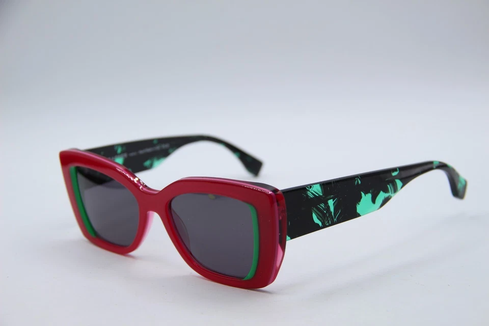 NUEVAS GAFAS DE SOL FACEAFACE ASHOKA 1 COL 1472 ROSA VERDE MONTURAS AUTÉNTICAS 52-17 Foto 1 de 4