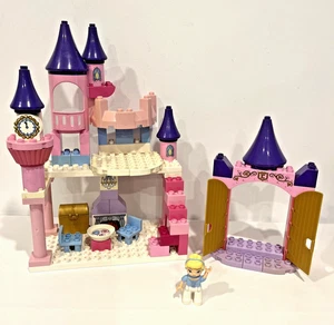 LEGO DUPLO DISNEY PRINCESS CINDERELLA'S CASTLE SET 6154 ALMOST COMPLETE 2012 - Picture 1 of 8
