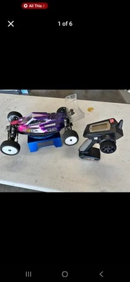 Team Losi 22.5 Elite Rc Car Wirh 17.5 Motor And Lap Counter w/ spectrum remote. - Image 1 of 4