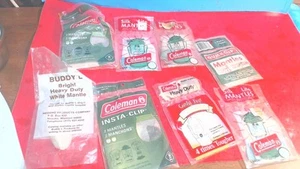 Vintage-14-MANTLES-- Coleman Lantern Mantles & 1- BUDDY L- Lantern Mantle- - Picture 1 of 5