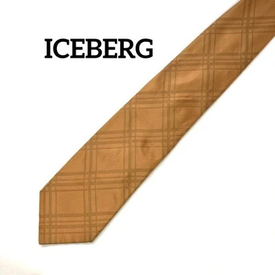 Corbata ICEBERG Usada Chatarra Para Hombre Unisex TODA SEDA 100 Multicolor Preciosa 41 Foto 1 de 4
