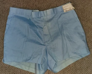 Vintage Neu mit Etikett Herren Stone & Thomas Shorts Ick blau Größe 38 Sommer Freizeit schön - Bild 1 von 5