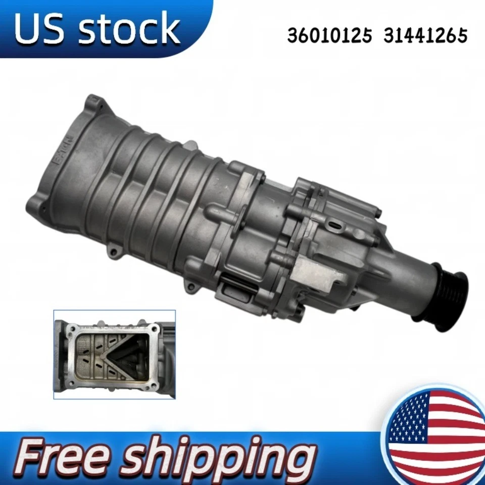Supercharger Compressor 36010125 For 2015-2023 Volvo XC90 XC60 S60 S90 V60 V90 Foto 1 de 4