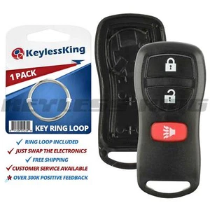 Replacement Remote Key Fob Shell Pad Case for 2002-2016 Nissan Frontier - Picture 1 of 4