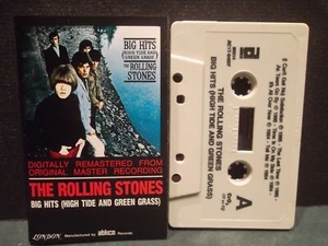 ROLLING STONES Big Hits High Tide And Green Grass CASSETTE 1986 ABKCO Remastered - Picture 1 of 5