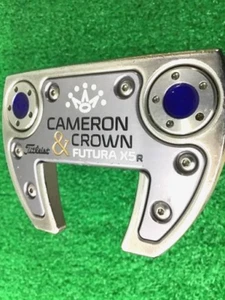 Putter Scotty Cameron CAMERON & CROWN FUTURA X5R 33 pulgadas con cubierta de cabeza de acero bonito - Imagen 1 de 6