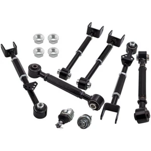Suspension Rear Camber Arm Kit w/ Ball Joint For 08-13 Honda Accord Acura TL TSX - Picture 1 of 12