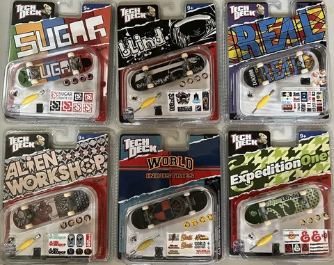 RARE VINTAGE WHOLESALE 6 Tech Decks from 20 Years ago. #4 Cover