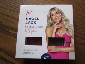 2x 9 ml Nagellack by Sylvie Meis emmi Nail Nice Pink Soft Grey - NEU - Bild 1 von 3
