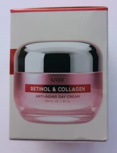 Crema de día antienvejecimiento Azure Retinol y colágeno 1,69 Fl. Oz. / 50ml - Imagen 1 de 5
