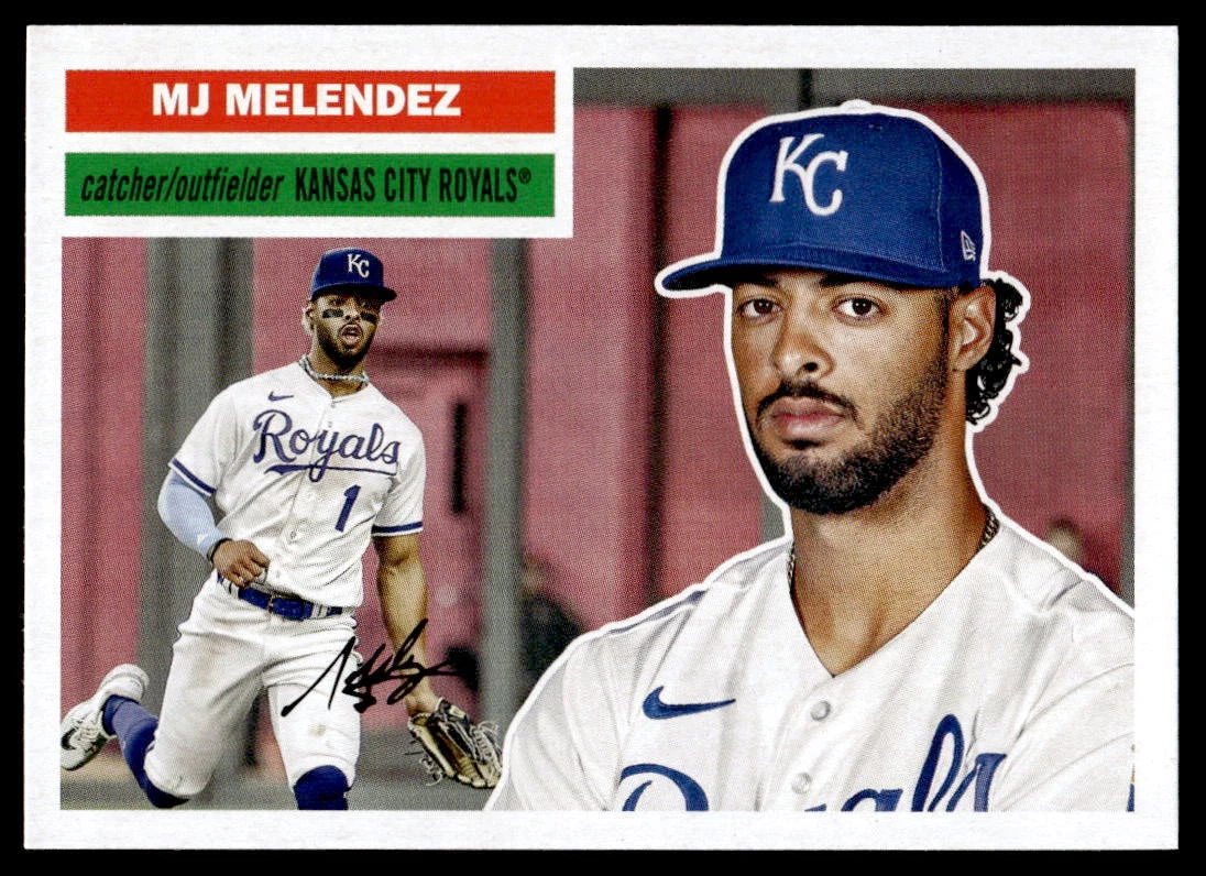 2023 Topps Archives #31 MJ Melendez  1956 Design  Kansas City Royals