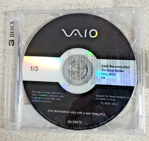 Disco di recupero Sony Vaio per Sony VGC-JS1E originale RARO - Foto 1 di 3