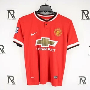 Nike Dri Fit Soccer Jersey Sz Small Boy Manchester United Barclay Premier League - Picture 1 of 5