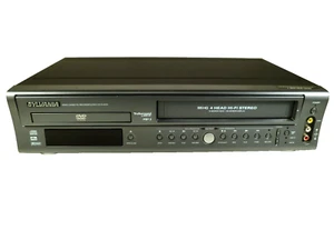 Sylvania DVC800C VCR DVD Player Combo Recorder 4 Head VHS Hi-Fi Tested & Working - Picture 1 of 5