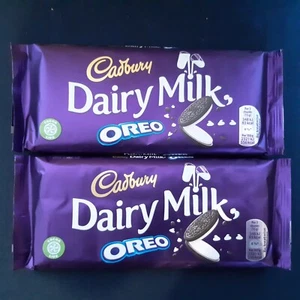 2 x Barra de Chocolate Cadbury Dairy Milk OREO 2 x 120 g NUEVO - Imagen 1 de 3